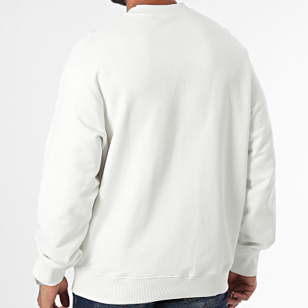 Armani Exchange - Sudadera cuello redondo 6DZMBA-ZJADZ Blanco