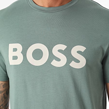 BOSS - Thinking 1 Tee Shirt 50481923 Verde scuro