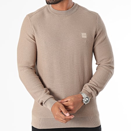 BOSS - Maglione Anion 50495784 Marrone