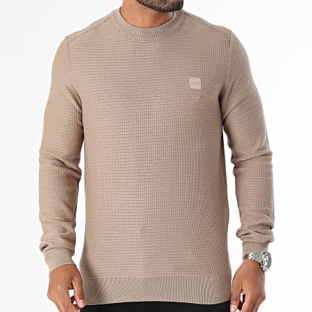 BOSS - Maglione Anion 50495784 Marrone