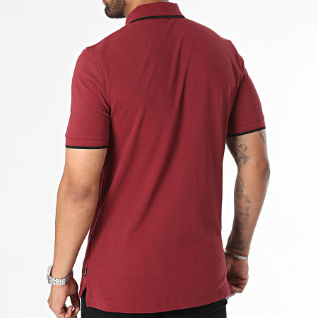 BOSS - Parlay 190 polo met korte mouwen 50494697 Bordeaux