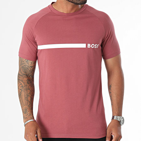 BOSS - Tee Shirt Slim 50517970 Rouge