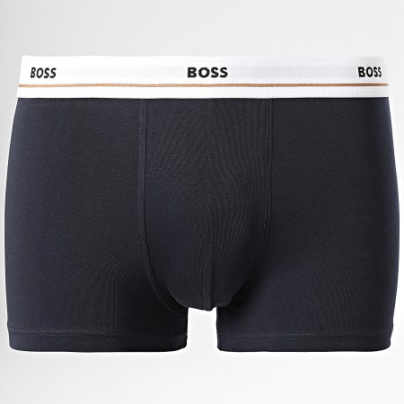 BOSS - Lot De 5 Boxers Essential 50517854 Noir Lila Bleu Marine Bleu Roi Vert Kaki