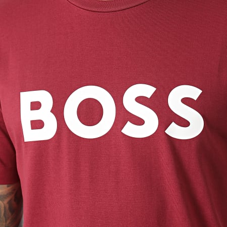 BOSS - Tee Shirt Tiburt 354 50495742 Bordeaux