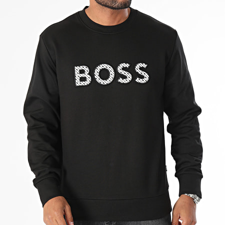 BOSS - Soleri 04 Felpa girocollo 50521117 Nero