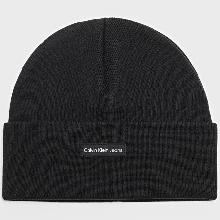 Calvin Klein - Inst Patch Beanie 2142 Negro