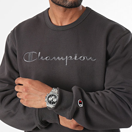 Champion - Sweat Crewneck 220272 Gris Anthracite