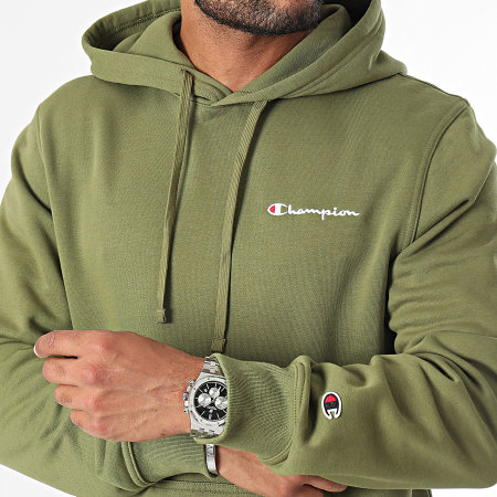 Champion - Sudadera con capucha 220258 Verde