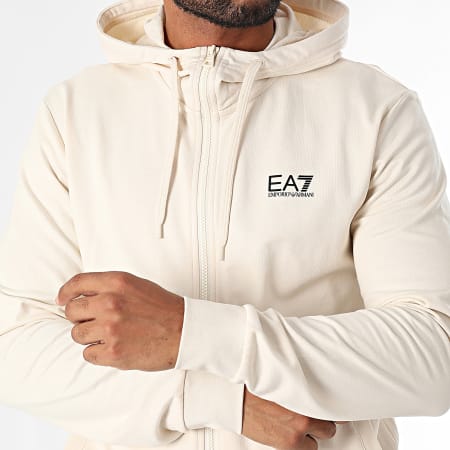 EA7 Emporio Armani - Trainingspak 8NPV62-PJVRZ Zwart Beige