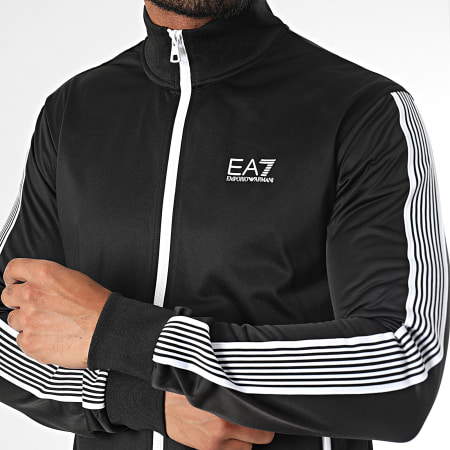 EA7 Emporio Armani - Trainingspak Met Strepen 6DPV58-PJ08Z Zwart