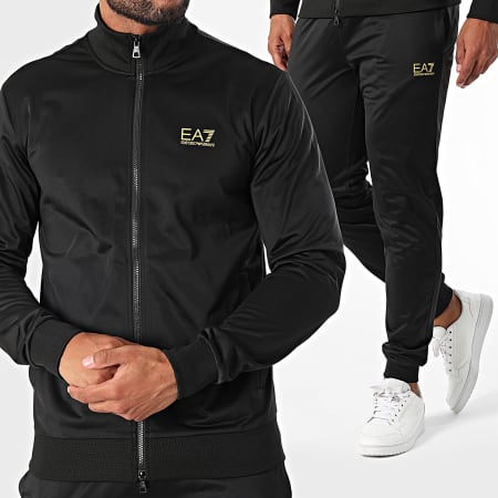 EA7 Emporio Armani - Zwartgoud trainingspak 8NPV65-PJHCZ