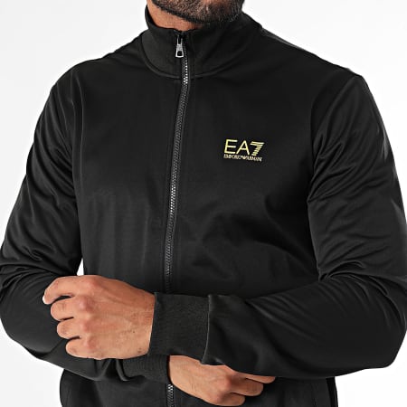 EA7 Emporio Armani - Zwartgoud trainingspak 8NPV65-PJHCZ