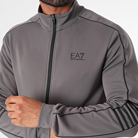 EA7 Emporio Armani - 6DPV53-PJ16Z Tuta da ginnastica grigio carbone