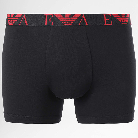 Emporio Armani - Set van 3 boxershorts 111473-4F715 Zwart