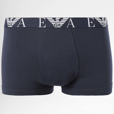 Emporio Armani - Set De 3 Boxers 111357-4F715 Azul Marino Burdeos Verde Caqui