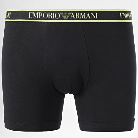 Emporio Armani - Juego de 3 calzoncillos 111473-4F717 Negro