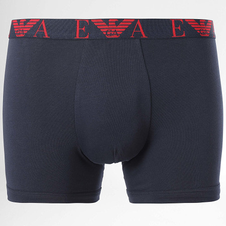 Emporio Armani - Set di 3 boxer 111473-4F715 Navy White Red