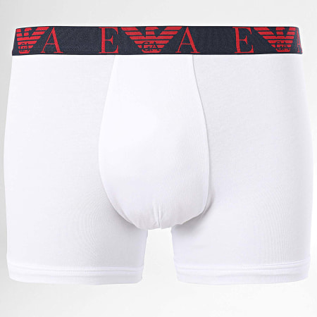 Emporio Armani - Lot De 3 Boxers 111473-4F715 Bleu Marine Blanc Rouge