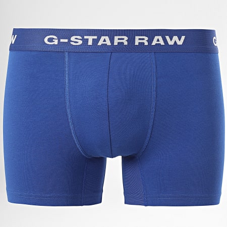 G-Star - Lot De 3 Boxers D23773-D516 Bleu Marine Bleu Roi