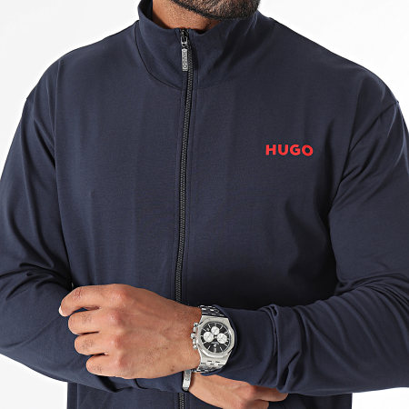 HUGO - Gekoppelde Ritssweater 50518700 Navy