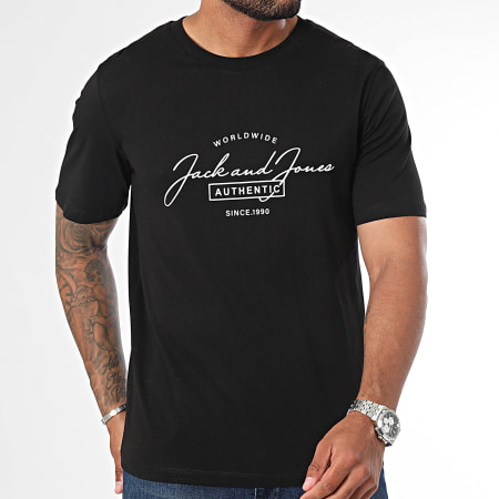 Jack And Jones - Juego De 3 Camisetas Ferris Blanco Azul Marino Negro