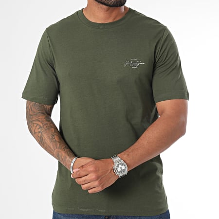 Jack And Jones - Set van 3 Ferris T-shirts Wit Groen Zwart