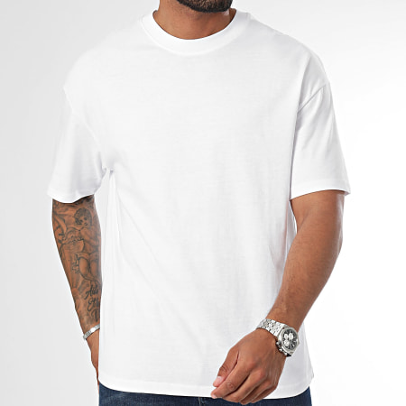 Jack And Jones - Bradley 2 Camisetas Blanco Negro