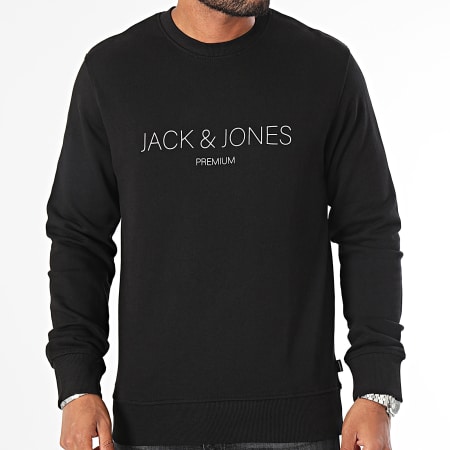 Jack And Jones - Jared Crewneck Sweat Zwart