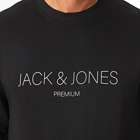 Jack And Jones - Jared Crewneck Sweat Zwart