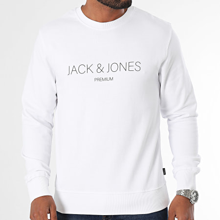 Jack And Jones - Jared Crewneck Sweat Blanco