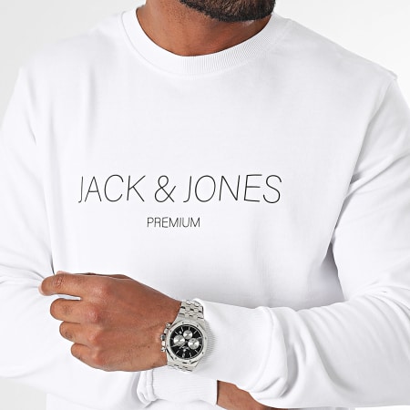 Jack And Jones - Jared Crewneck Sweat Blanco