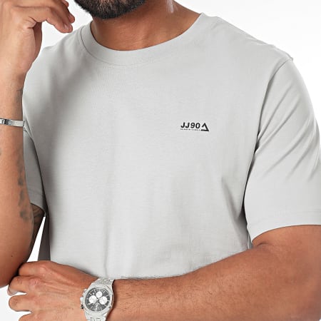 Jack And Jones - Set van 5 Wolk T-shirts Wit Beige Groen Grijs Zwart