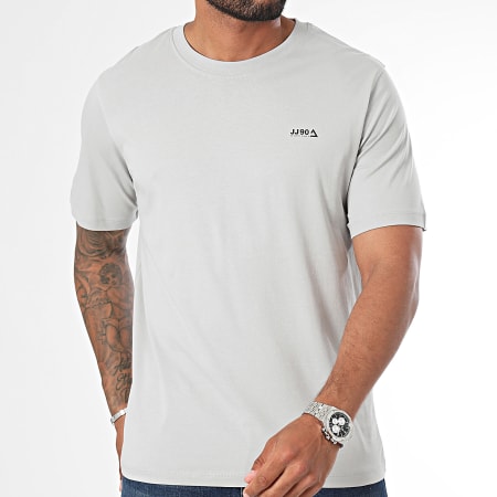 Jack And Jones - Set van 5 Wolk T-shirts Wit Beige Groen Grijs Zwart