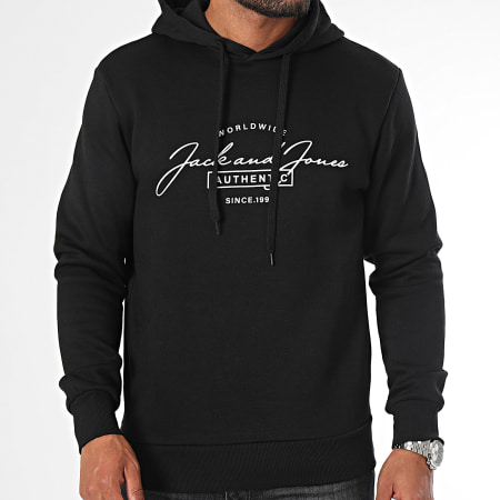 Jack And Jones - Sudadera con capucha Ferris Negra