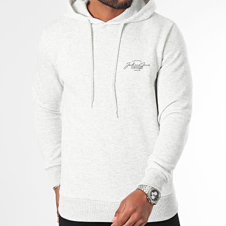 Jack And Jones - Ferris Hoodie Heide Grijs