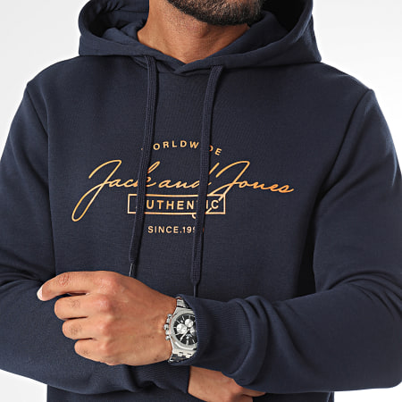 Jack And Jones - Sudadera Ferris Azul Marino