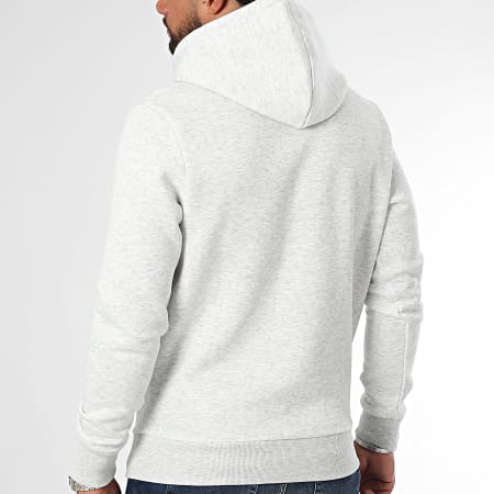 Jack And Jones - Sweat Capuche Ferris Gris Chiné