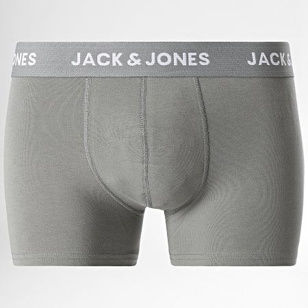 Jack And Jones - Pack De 10 Chugo Skulls Gris Carbón Verde Caqui Azul Marino Negro Boxers