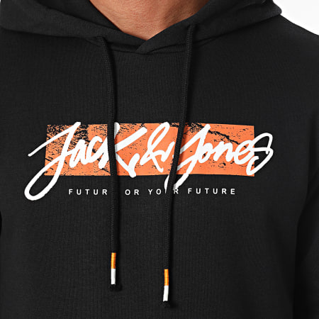 Jack And Jones - Tiley Hoodie Zwart