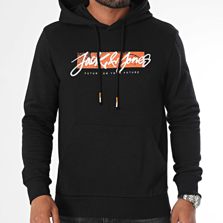 Jack And Jones - Tiley Hoodie Zwart