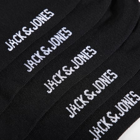 Jack And Jones - 7 Pares Calcetines Leon Negros