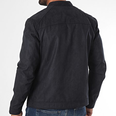 Jack And Jones - Veste Zippée Dylan Clean Noir