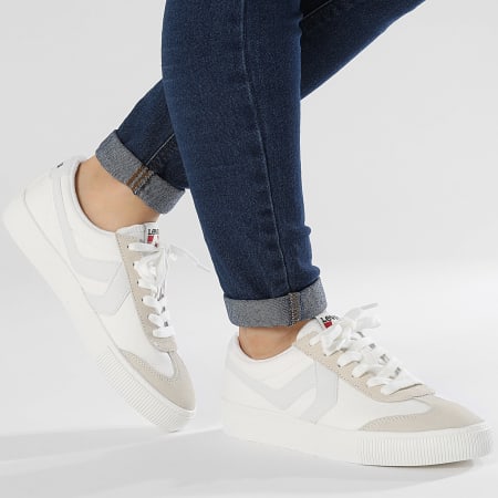 Levi's - Sneak Vrouwen Sneakers 2356665-781 Briljant Wit