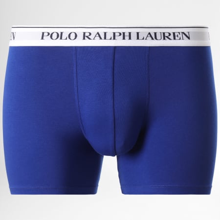 Polo Ralph Lauren - Set di 3 boxer blu navy e bianchi