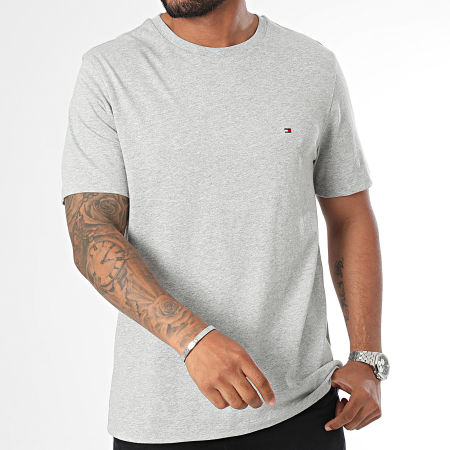 Tommy Hilfiger - Tee Shirt Regular Fit Essential 7368 Heather Grey