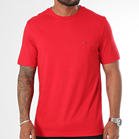 Tommy Hilfiger - Tee Shirt Regular Fit Essential 7267 Rosso