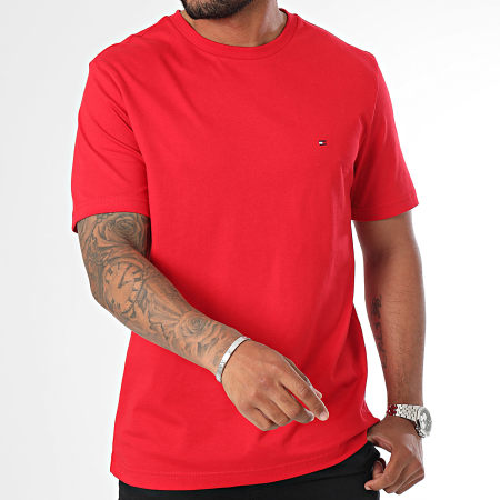 Tommy Hilfiger - Tee Shirt Regular Fit Essential 7267 Rojo