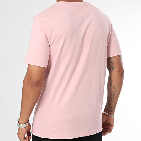 Tommy Hilfiger - Tee Shirt Regular Fit Essentieel 7267 Roze