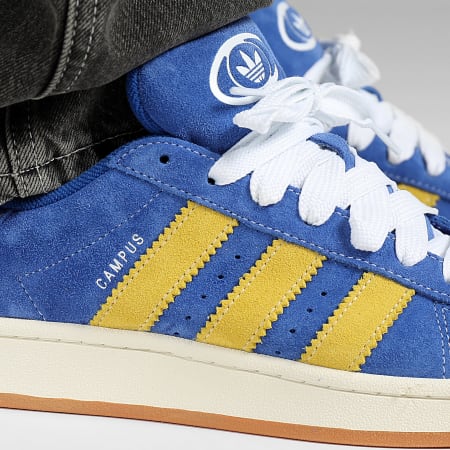 Adidas Originals - Sportschoenen Campus 00s IH8070 Blauw Solar Geel Off White