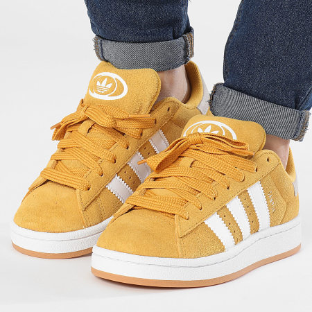 Adidas Originals - Baskets Femme Campus 00s J IG9157 Preloved Yellow Footwear White Gum 2